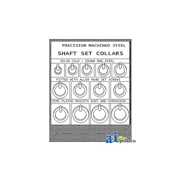 Set Collar Displays 14" x14" x5"